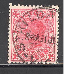 Australia - Victoria 219a used SCV $ 2.50 (RS)