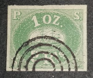Peru 2r 1857 green