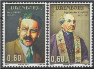 2013 Luxembourg 1972-1973 Nicolas Adams, Putty STEIN