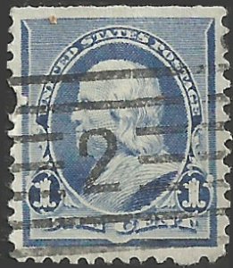 # 219 DULL BLUE USED BEN FRANKLIN SCV-0.75