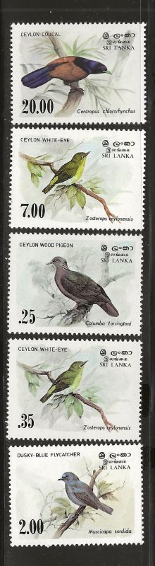 SRI LANKA #  691 - 4.  877 MNH