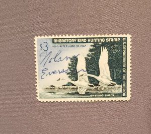 RW33, Whistling Swan, Used, CV $18.00