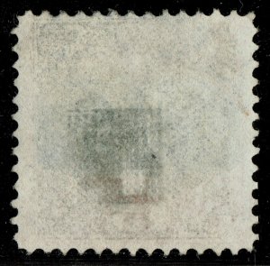 [0913] 1869 Scott#119 used 15¢ brown & blue cv :$190