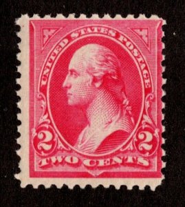 OAS-CNY 6535 BUREAU ISSUES 1895 SCOTT 252 $0.02 WASHINGTON TIII NH $400