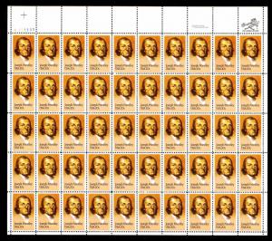 U.S. #2038 Joseph Priestly Issue - Sheet of 50 - OGNH - VF - CV$20.20 (ESP#191)