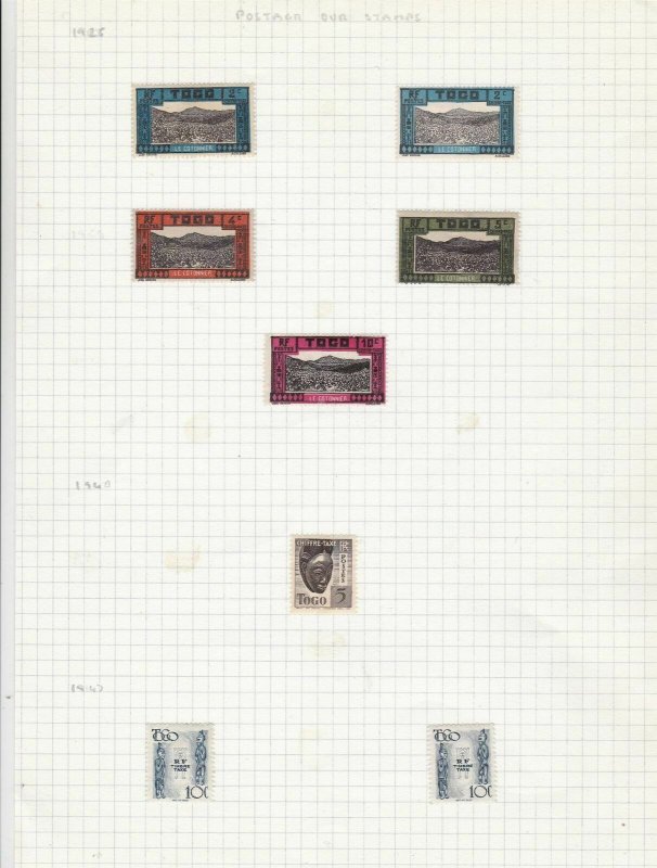 Togo Stamps Ref 14660