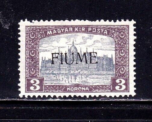 Fiume stamp #18, MH OG,   CV  $40.00