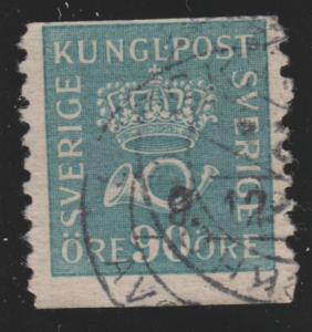 Sweden 152 Crown and Post Horn 1925