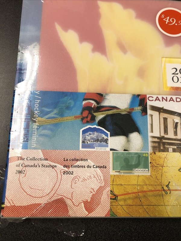 2002 Canada’s Stamps Collection Year Book Full Set “SEALED”