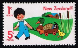 New Zealand #B94 Boy with Duck and Duckling; MNH (0.75)