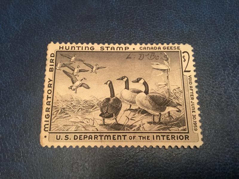 US RW25 Duck Stamp Very Fine used