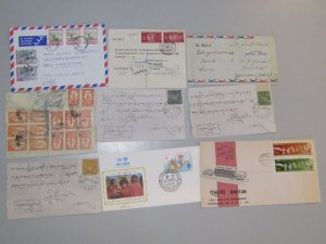 POSTAL HISTORY ASIA: Small group of commercial covers middle - 42057