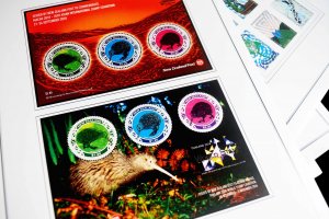 COLOR PRINTED NEW ZEALAND 2016-2020 STAMP ALBUM PAGES (103 illustrated pages)