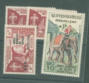 Laos #B4-5 Mint (NH) Multiple