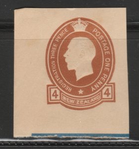 NEW ZEALAND Postal Stationery Cut Out A17P25F22220-