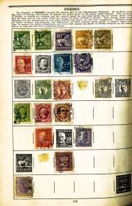 Worldwide Adventure Album Postage Stamps Of The World