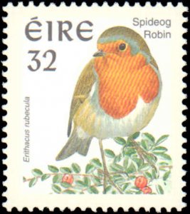 Ireland #1036-1040A, Incomplete Set(6), 1997, Birds, Never Hinged