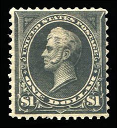 United States, 1894-95 #276 Cat$250, 1895 $1 black, type I, unused (regummed)