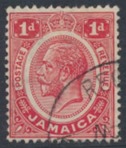 Jamaica  SG 58a  SC# 61  Used Scarlet   see details & scans