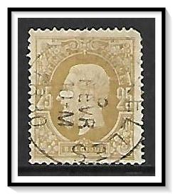 Belgium #37 King Leopold II Used