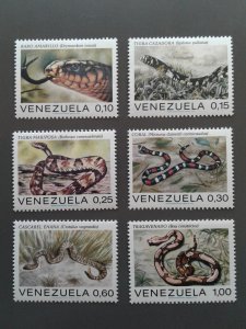 Venezuela 1007-1012 F-VF MH. Scott $ 6.25