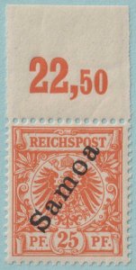 SAMOA 55 MINT NEVER HINGED OG**  NO FAULTS VERY FINE ! DAV