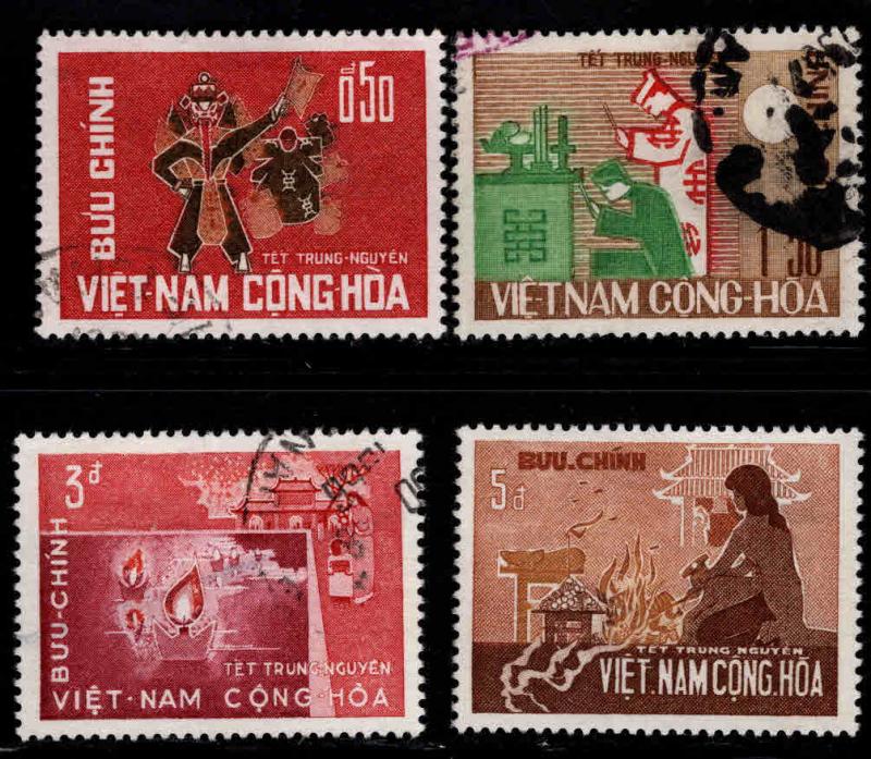 South Vietnam Scott 283-286 stamp set