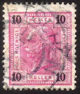 1899, Austria 10h, Franz Joseph, Used, Sc 75