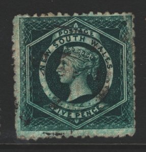New South Wales Sc#65b Used