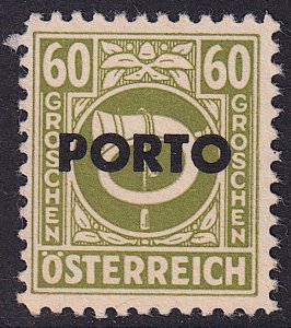 Austria - 1946 - Scott #J200 - MNH - Post Horn - overprint