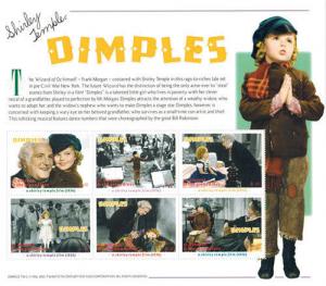 St. Vincent - Shirley Temple Dimples Collection - 2 Sheets of Stamps & S/S MNH