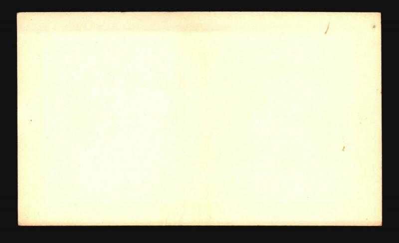 Dominican Republic 1890s UPU 2c White Card Unused - Z14805