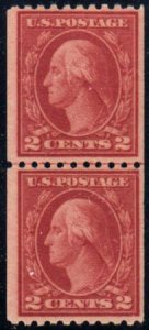 US 488 Washington / Franklin F - VF Unused NH Fresh Line Pair cv $90