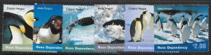 ROSS DEPENDENCY SG72/7 2001 PENGUINS MNH (r)