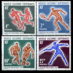 NEW CALEDONIA 1963 - Scott# 324-7 SP.Games Set of 4 LH one back thin