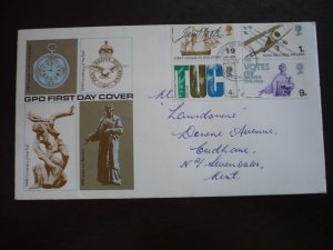 Stamps - Great Britain - Scott# 564-567 - First Day Cover