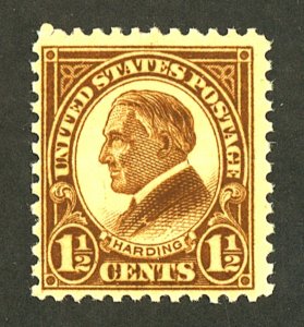 U.S. #553 MINT OG NH