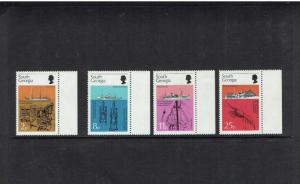 South Georgia: 1976 50th Anniversary Discovery Investigations, MNH set