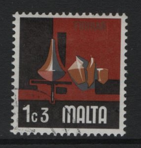 Malta   #459  cancelled  1973  pottery 1c3m