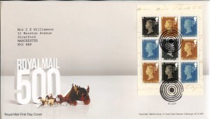 2016 Royal Mail 500 Prestige First Day Cover London Cancel 