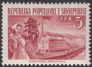 Albania #494 Cannery MH