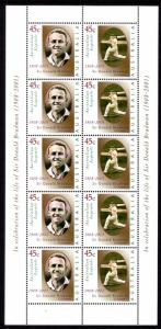 Australia 1942a Cricket Souvenir Sheet MNH VF