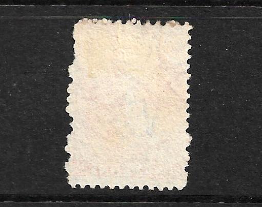 NEW ZEALAND 1864-67 1dCARMINE VERMILLION  FFQ  MNG P12 1/2 CP A1M1  SG110 CHALON