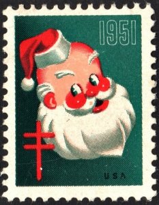 WX155 Christmas Seal (1951) MHR