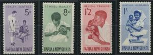 PNG - SG 57 / 60    Scott 184 /7  Mint Never Hinged - SPECIAL