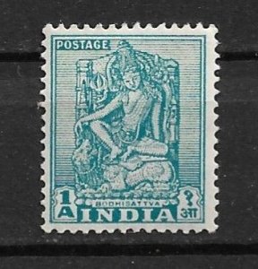 1950 India Sc231 Bodhisattva MNH