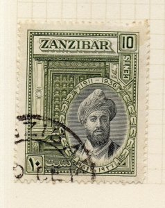 Zanzibar 1936 Early Issue Fine Used 10c. NW-187249