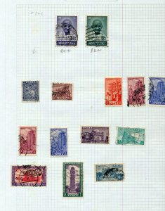 INDIA QV/1960 Used on Pages (Aprx 100 Items) (IGM 1657 