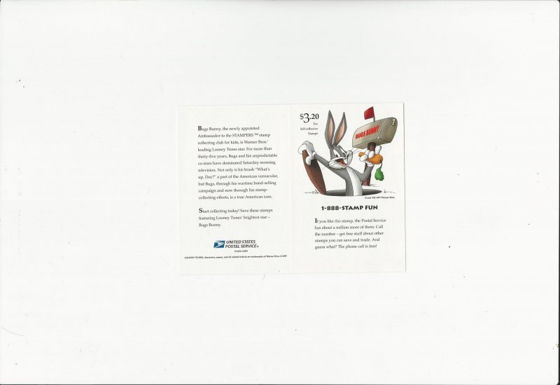 Bugs Bunny  Scott #3137