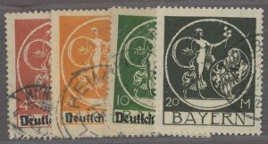 Bavaria #272-275 Used Single